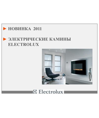 Камины Electrolux