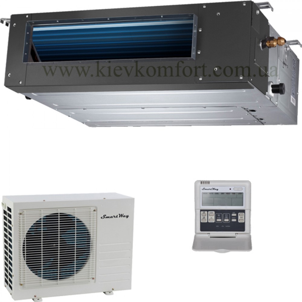 Канальний кондиціонер SmartWay SMDF-60HRP/SMN-60HRS Канальний кондиціонер SmartWay SMDF-60HRP/SMN-60HRS