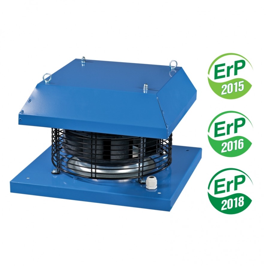 Центробежный стальной крышный вентилятор Вентс ВКГ 2Е 225 (220В/50-60Гц)