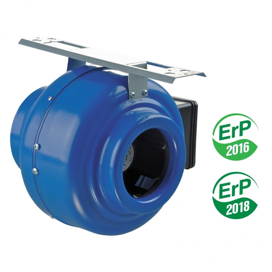 Відцентровий канальний вентилятор Вентс ВКМ 200 бежевий (220В/50-60Гц) (кольоровий короб)