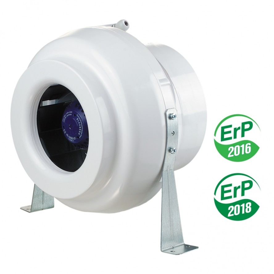 Відцентровий канальний вентилятор в пластиковому корпусі Вентс ВКЗ 315 Р (кольоровий короб)