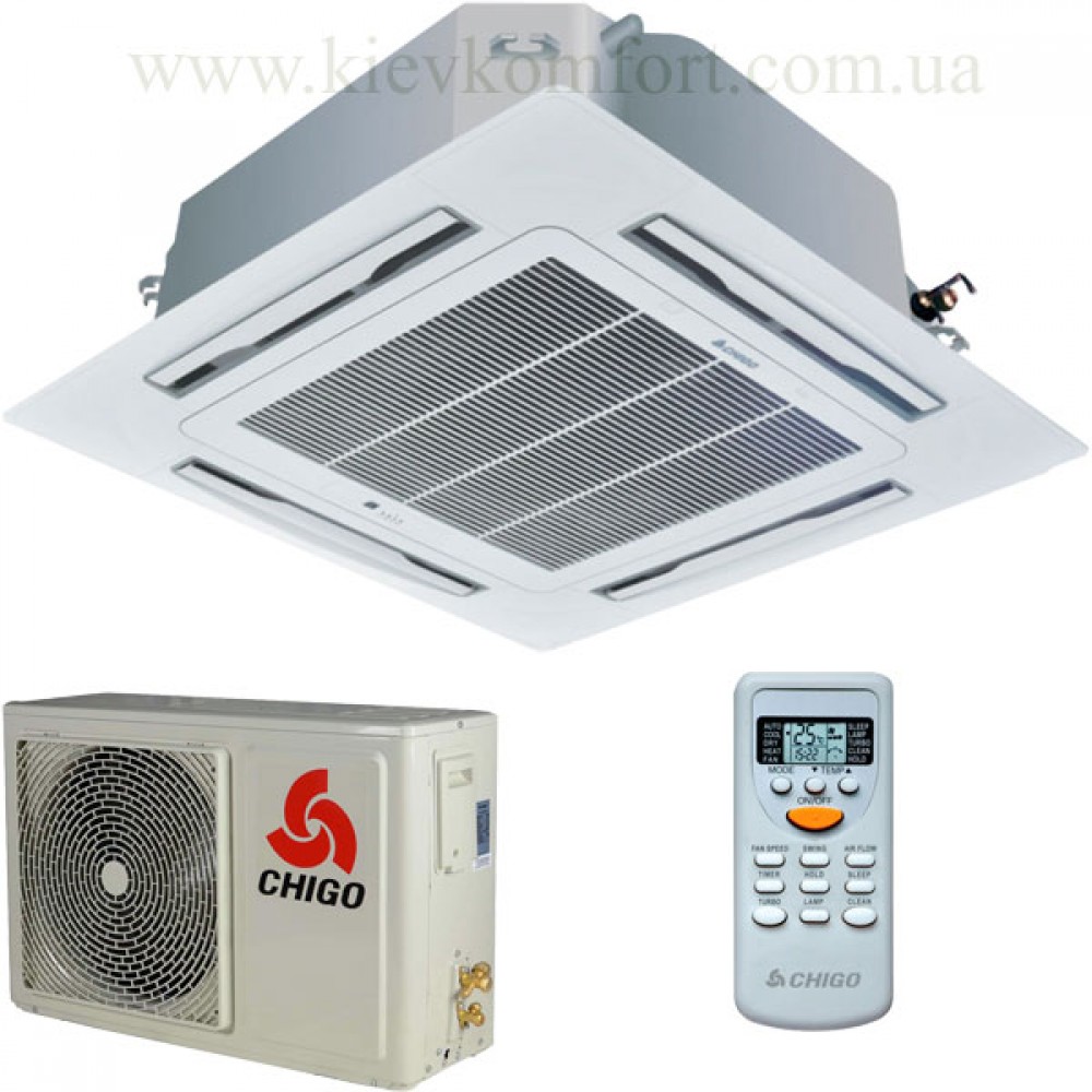 Касетний кондиціонер Chigo CCA-36HVR1 Касетний кондиціонер Chigo CCA-36HVR1