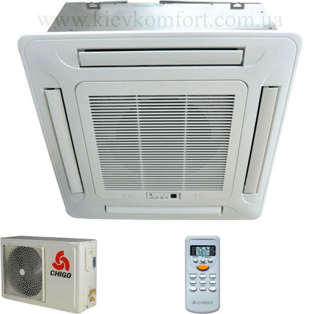 Касетний кондиціонер Chigo CCB-12HR1 Касетний кондиціонер Chigo CCB-12HR1
