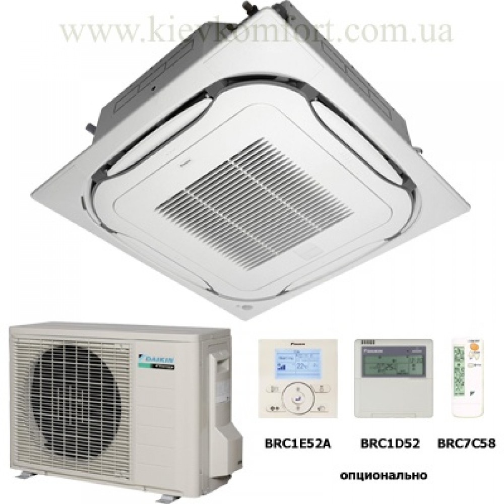 Кассетный кондиционер Daikin FCQG35F / RXS35L Кассетный кондиционер Daikin FCQG35F / RXS35L