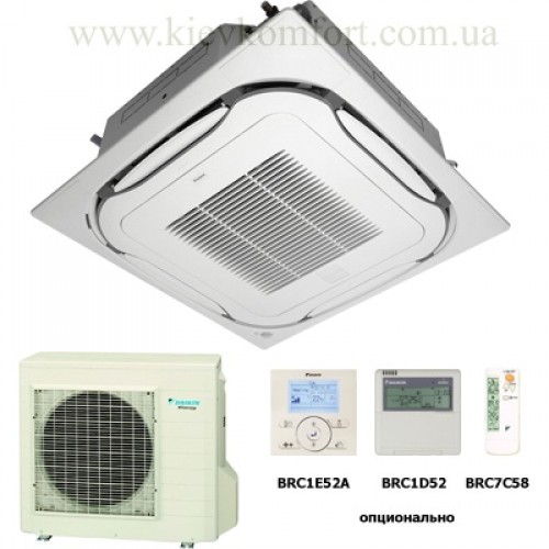 Кассетный кондиционер Daikin FCQG50F / RXS50L