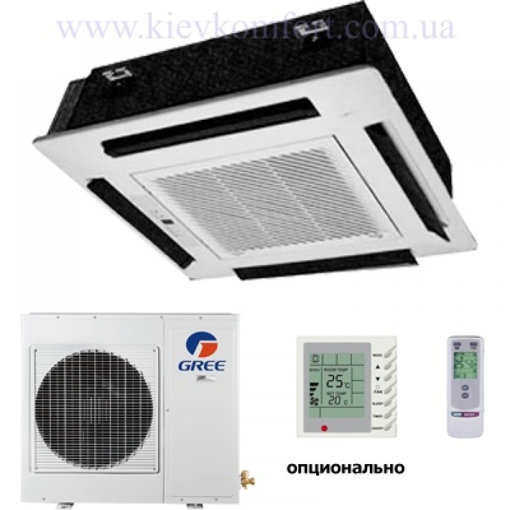 Касетний кондиціонер Gree KFR-120TW / B Касетний кондиціонер Gree KFR-120TW / B
