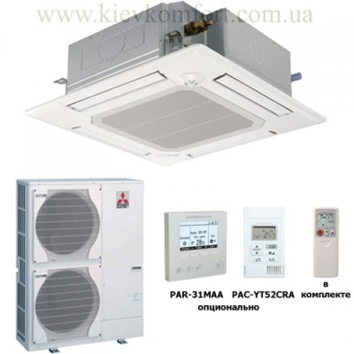 Касетний кондиціонер Mitsubishi Electric PLA - ZRP125BA / PUHZ-ZRP125YKA