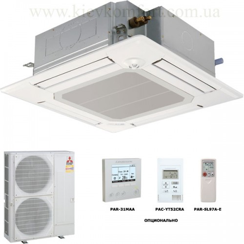 Кассетный кондиционер Mitsubishi Electric PLA - RP100BA / PUHZ-SHW112VHA