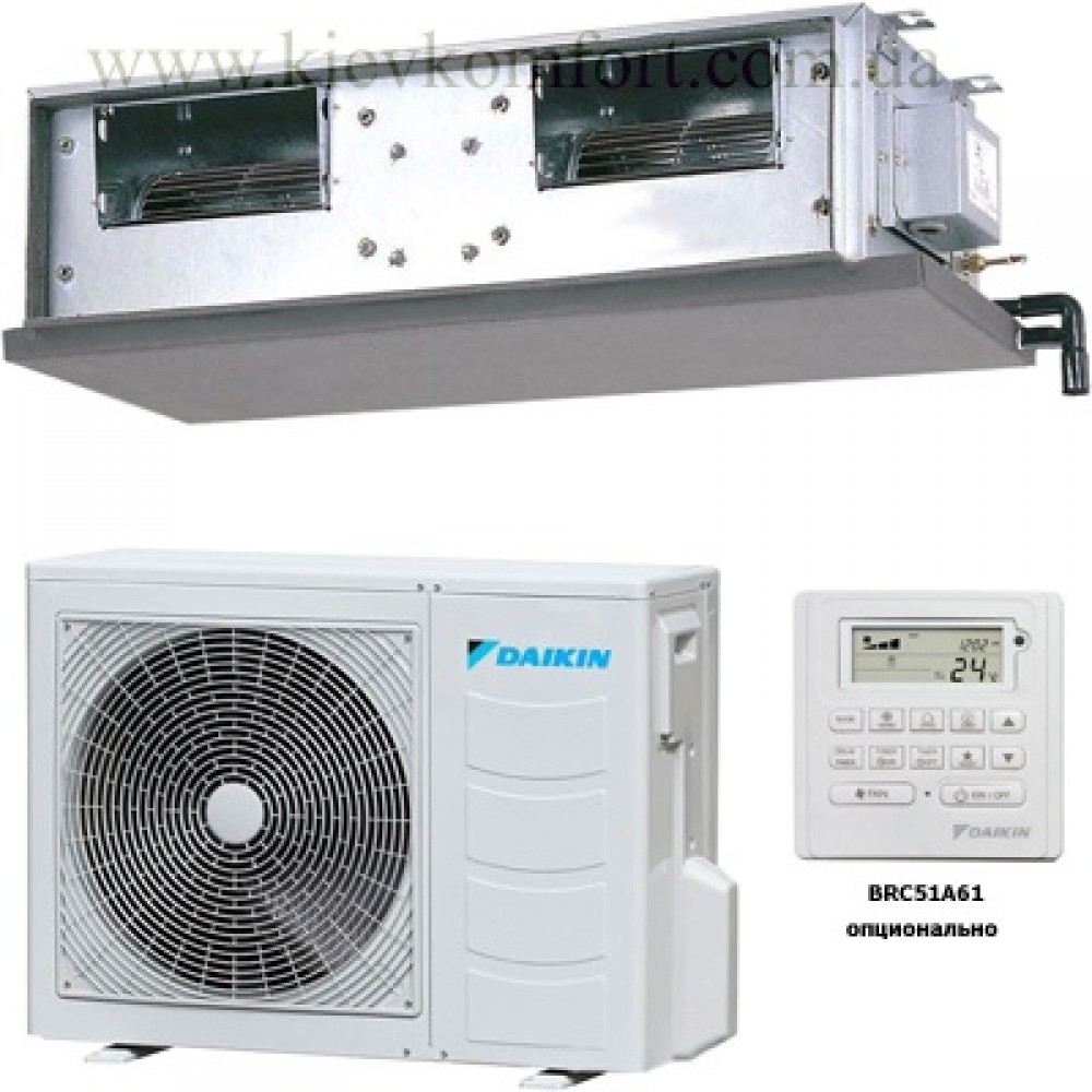 Канальний кондиціонер Daikin FDMQN60CXV / RYN60CXV Канальний кондиціонер Daikin FDMQN60CXV / RYN60CXV