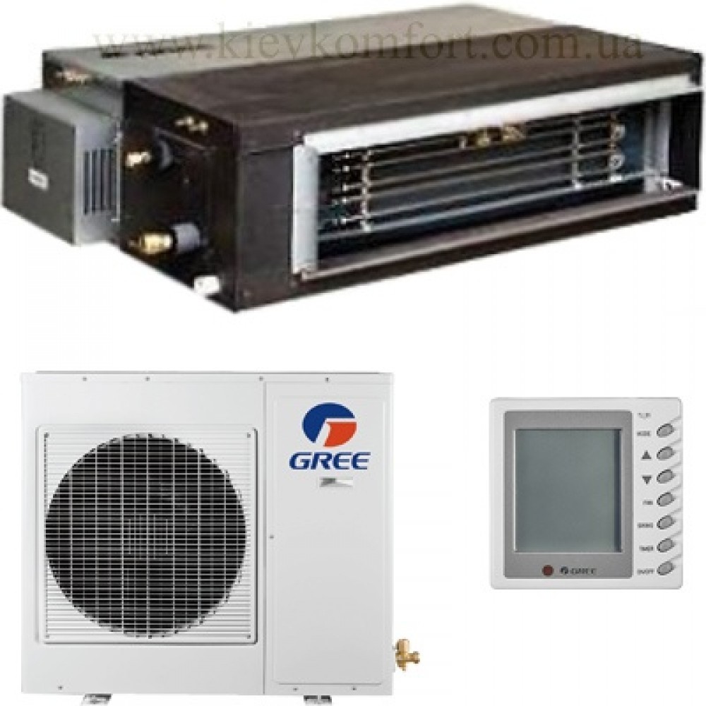 Канальний кондиціонер Gree GFH18K3BI / GUHN18NK3AO Канальний кондиціонер Gree GFH18K3BI / GUHN18NK3AO