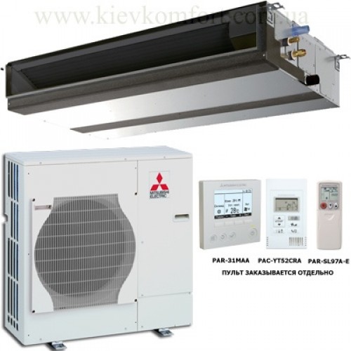 Канальний кондиціонер Mitsubishi Electric PEAD - RP100JAQ / PUH-P100VHA