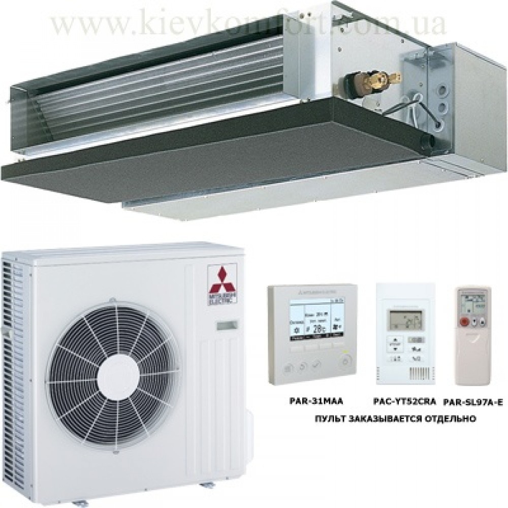 Канальний кондиціонер Mitsubishi Electric SEZ-KD60VAQ / SUZ-KA60VA Канальний кондиціонер Mitsubishi Electric SEZ-KD60VAQ / SUZ-KA60VA