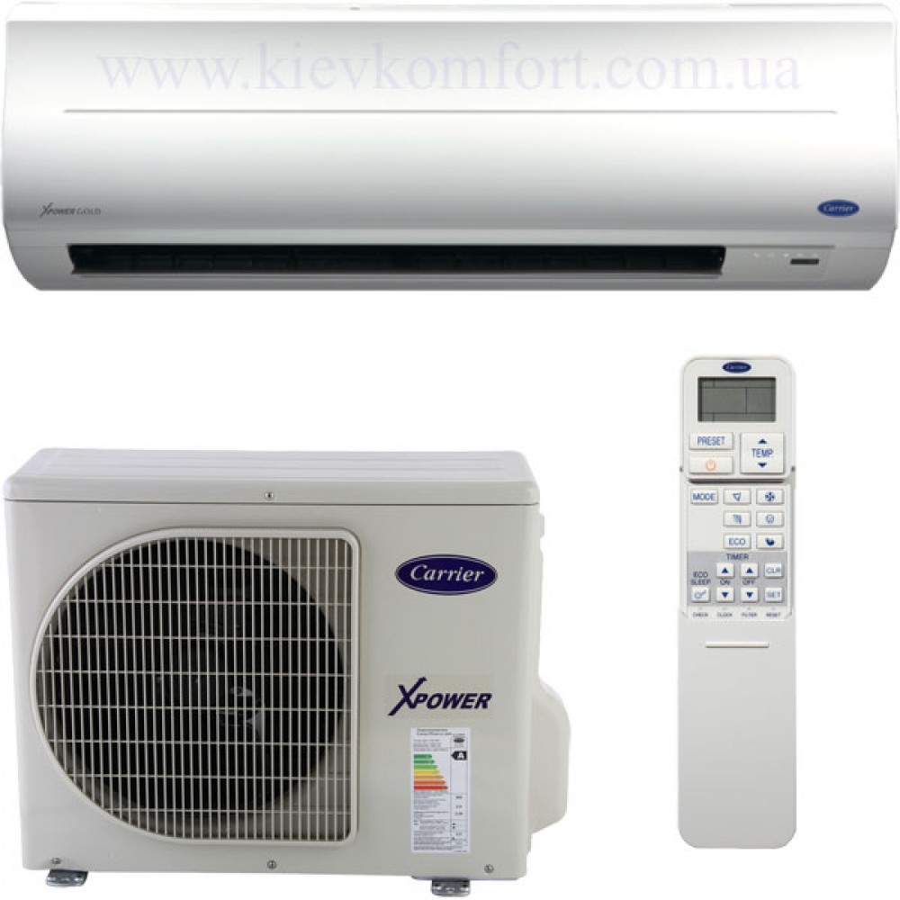 Кондиціонер настінний Carrier 42UQV025M/38UYV025M Кондиціонер настінний Carrier 42UQV025M/38UYV025M