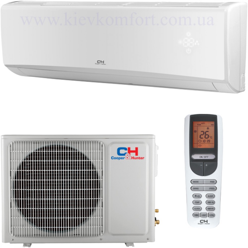 Кондиціонер настінний Cooper&Hunter CH-S18FTXE with WiFi Кондиціонер настінний Cooper&Hunter CH-S18FTXE with WiFi