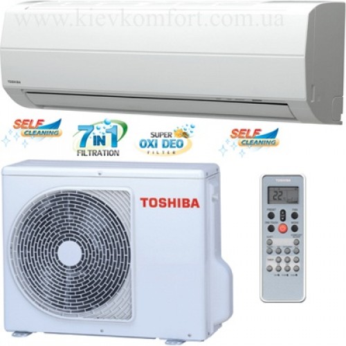 Кондиціонер настінний Toshiba RAS-13SKHP-E1 / RAS-13S2AH-E1