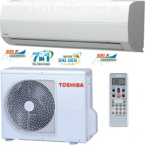 Кондиционер настенный Toshiba RAS-13SKHP-E1 / RAS-13S2AH-E1