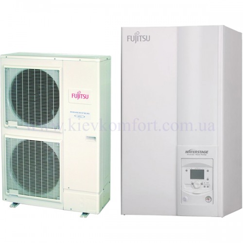 Тепловой насос Fujitsu Воздух-Вода WaterStage WSYK160DC9 / WOYK160LCT