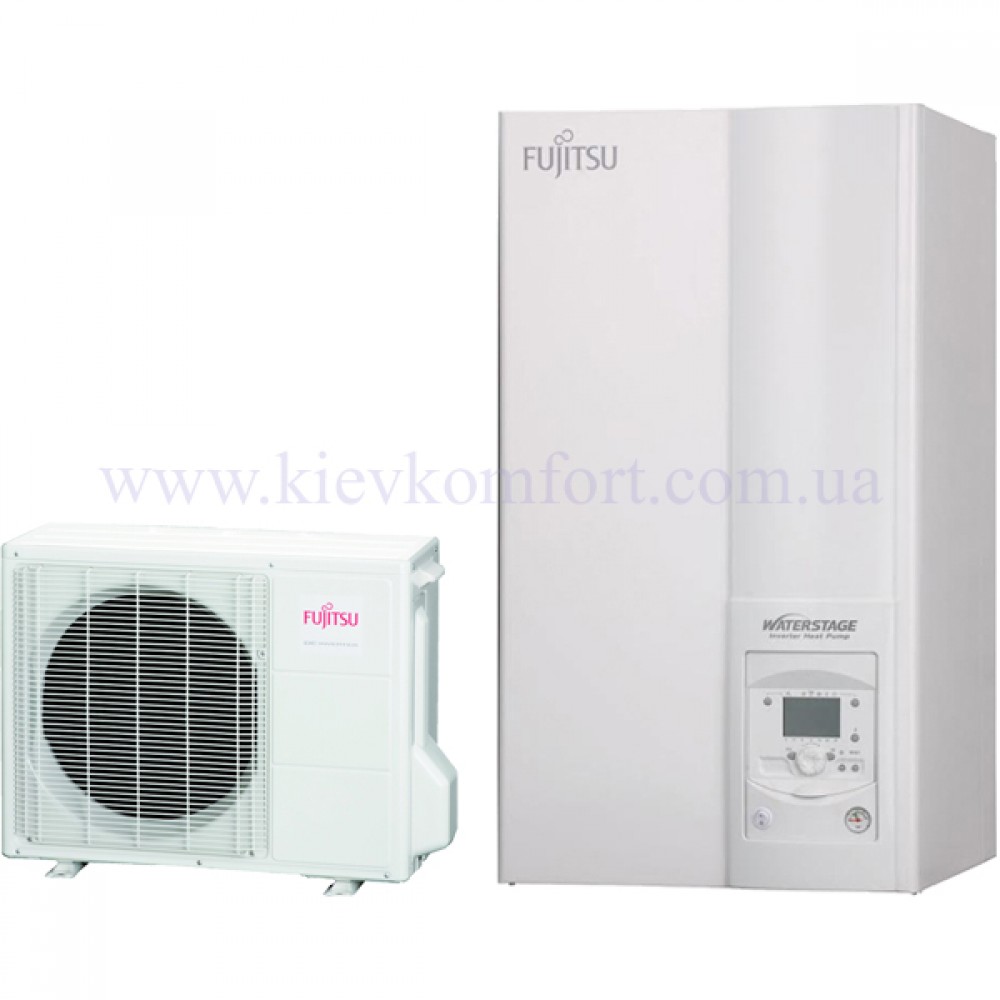 Тепловой насос Fujitsu Воздух-Вода WaterStage WSYA100DD6 / WOYA080LDC Тепловой насос Fujitsu Воздух-Вода WaterStage WSYA100DD6 / WOYA080LDC