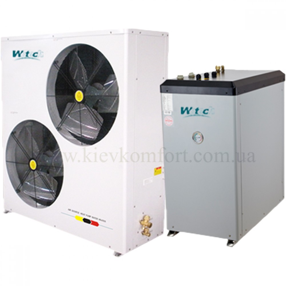 Тепловой насос WOTECH Воздух-Вода (серия SPLIT EVI) WBC-11.5H-B Тепловой насос WOTECH Воздух-Вода (серия SPLIT EVI) WBC-11.5H-B