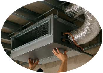 Монтаж канальних кондиціонерів