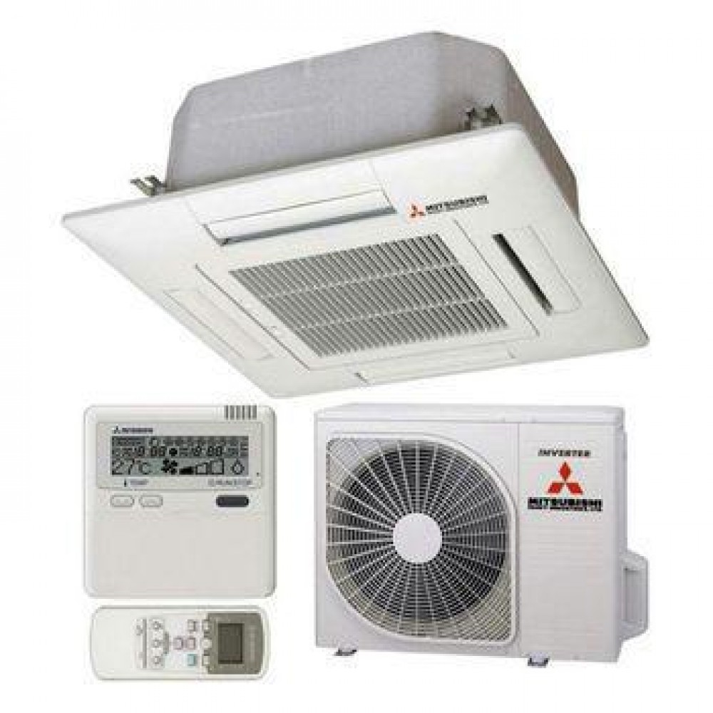 Кассетный компактный кондиционер Mitsubishi Heavy FDTC40VF SRC40ZSX-S Кассетный компактный кондиционер Mitsubishi Heavy FDTC40VF SRC40ZSX-S