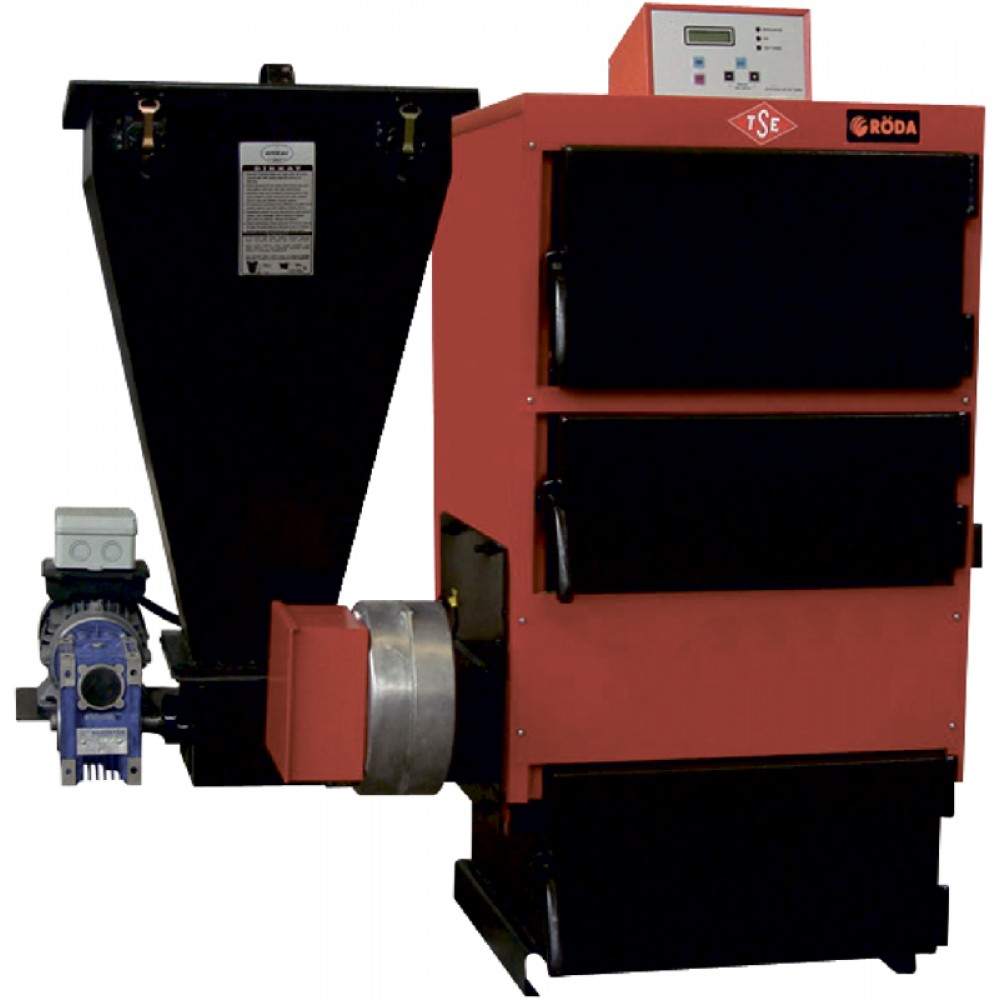 Твердопаливний жаротрубний котел Roda EK3G/S-200 Твердопаливний жаротрубний котел Roda EK3G/S-200