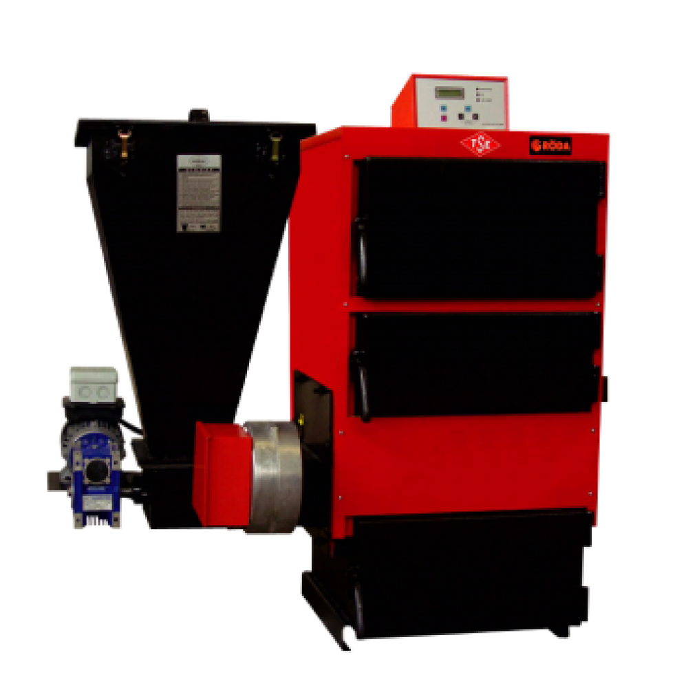 Твердотопливный жаротрубный котел Roda RK3G/S-140
