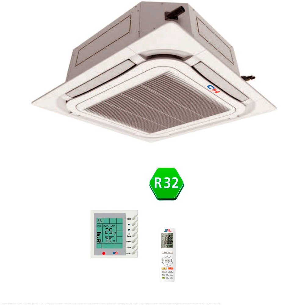 Внутренние блоки кассетные R32 Cooper&Hunter CHML-IC12RK2 Indoor unit+TF05 Внутренние блоки кассетные R32 Cooper&Hunter CHML-IC12RK2 Indoor unit+TF05