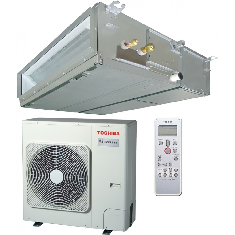Канальні спліт-системи Toshiba RAV- RM80*BT(P)-E/RAV-SM80*AT(P)-E/RBC-AMS41E