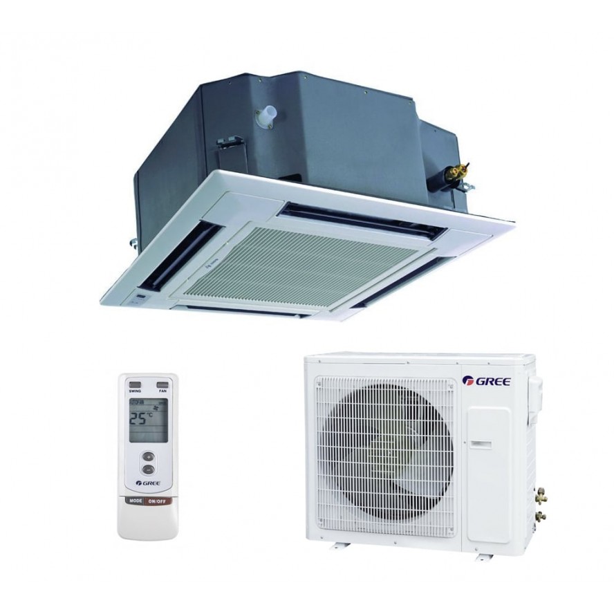Касетний кондиціонер Gree GU125T/A1-K / GU125W/A1-M (GKH42K3HI)