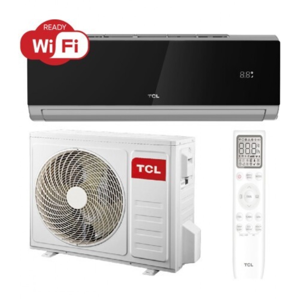 TCL TAC-12CHSD/XA82I Geay-Black Inverter R32 WI-FI Ready TCL TAC-12CHSD/XA82I Geay-Black Inverter R32 WI-FI Ready