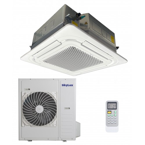 Кассетный кондиционер SkyLux SKH-C36R3DI / SKH-U36R3DI