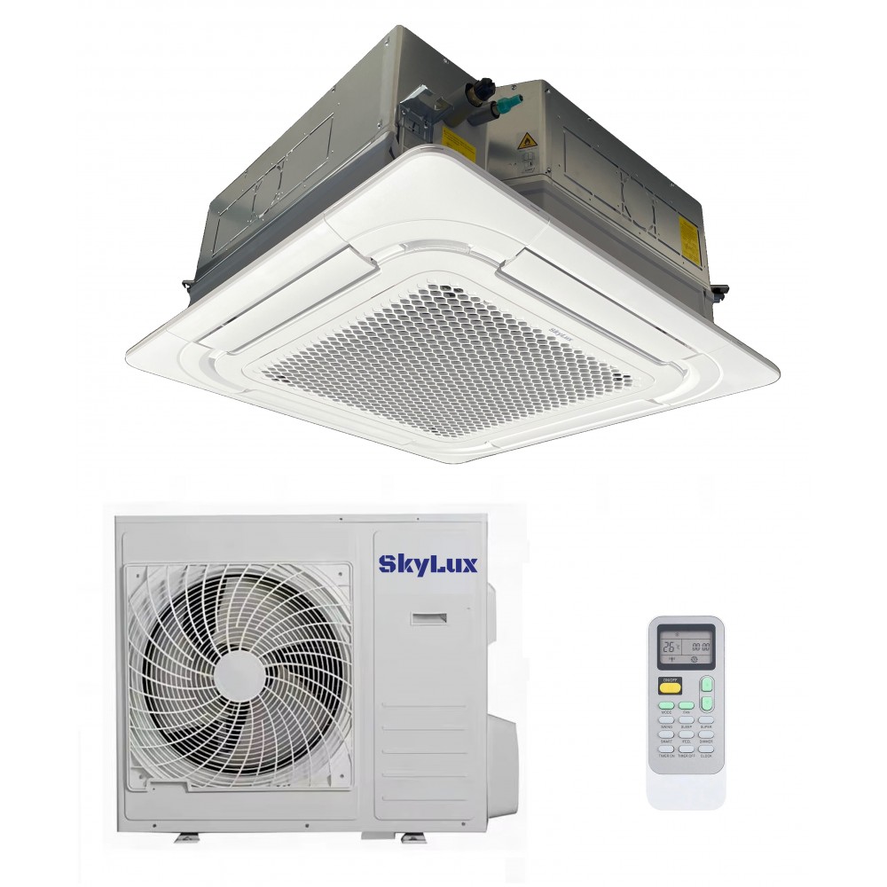 Касетний кондиціонер SkyLux SKH-C24R3DI / SKH-U24HR3DI Касетний кондиціонер SkyLux SKH-C24R3DI / SKH-U24HR3DI