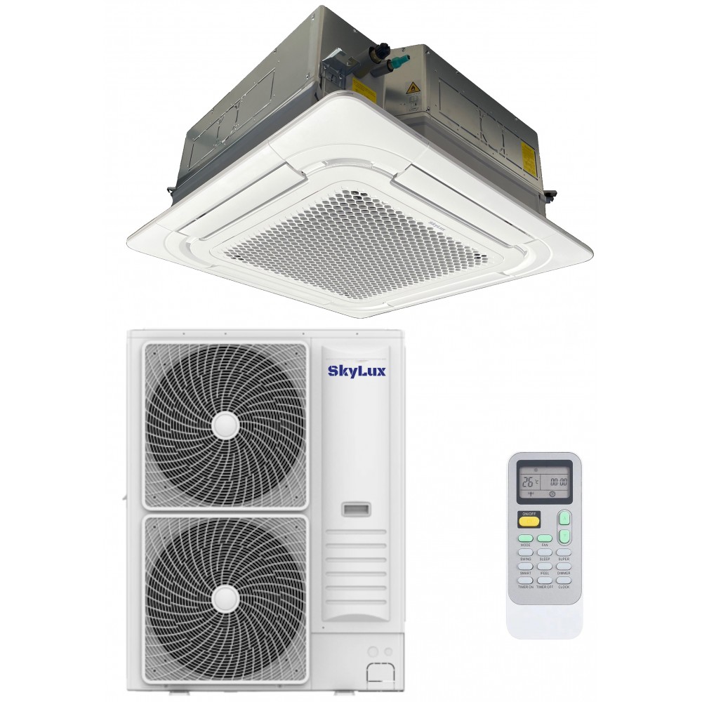 Касетний кондиціонер SkyLux SKH-C42R3DI / SKH-U42HR3DI Касетний кондиціонер SkyLux SKH-C42R3DI / SKH-U42HR3DI