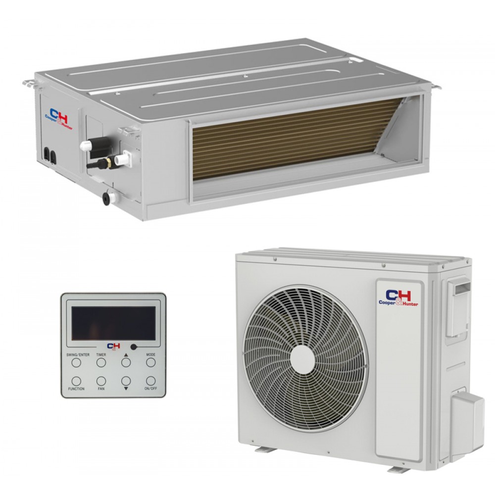 Канальний кондиціонер Cooper&Hunter CH-IDS035PRK2/CH-IU035RK2 Канальний кондиціонер Cooper&Hunter CH-IDS035PRK2/CH-IU035RK2