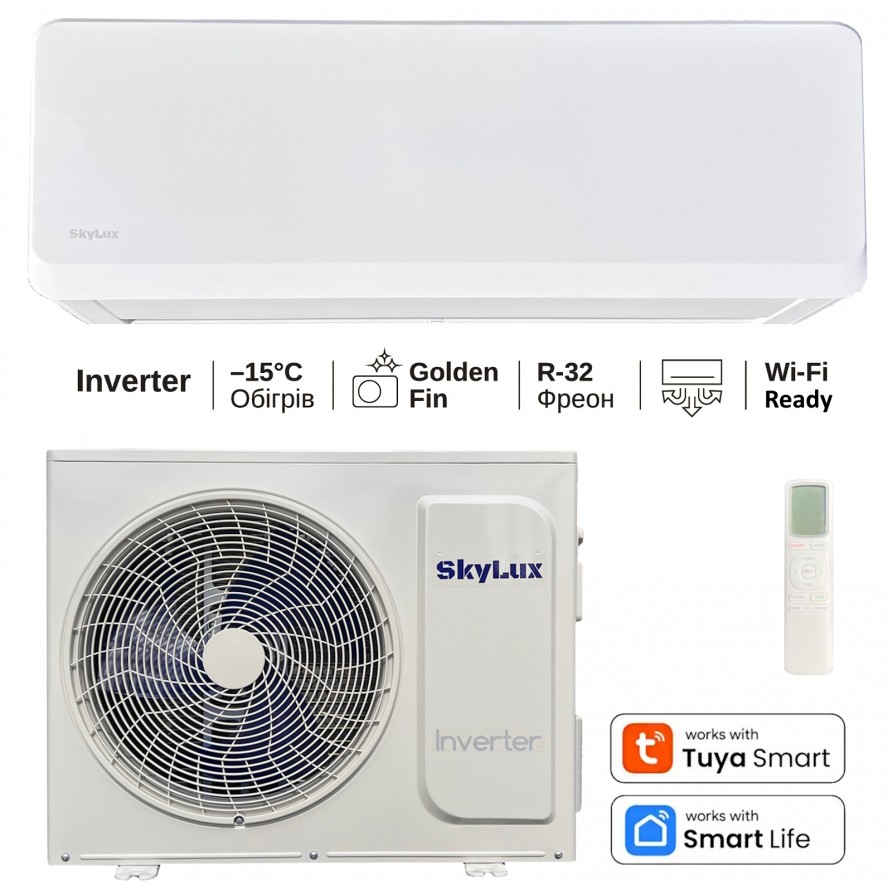 Кондиціонер настінний SkyLux SK-09CDR3DI