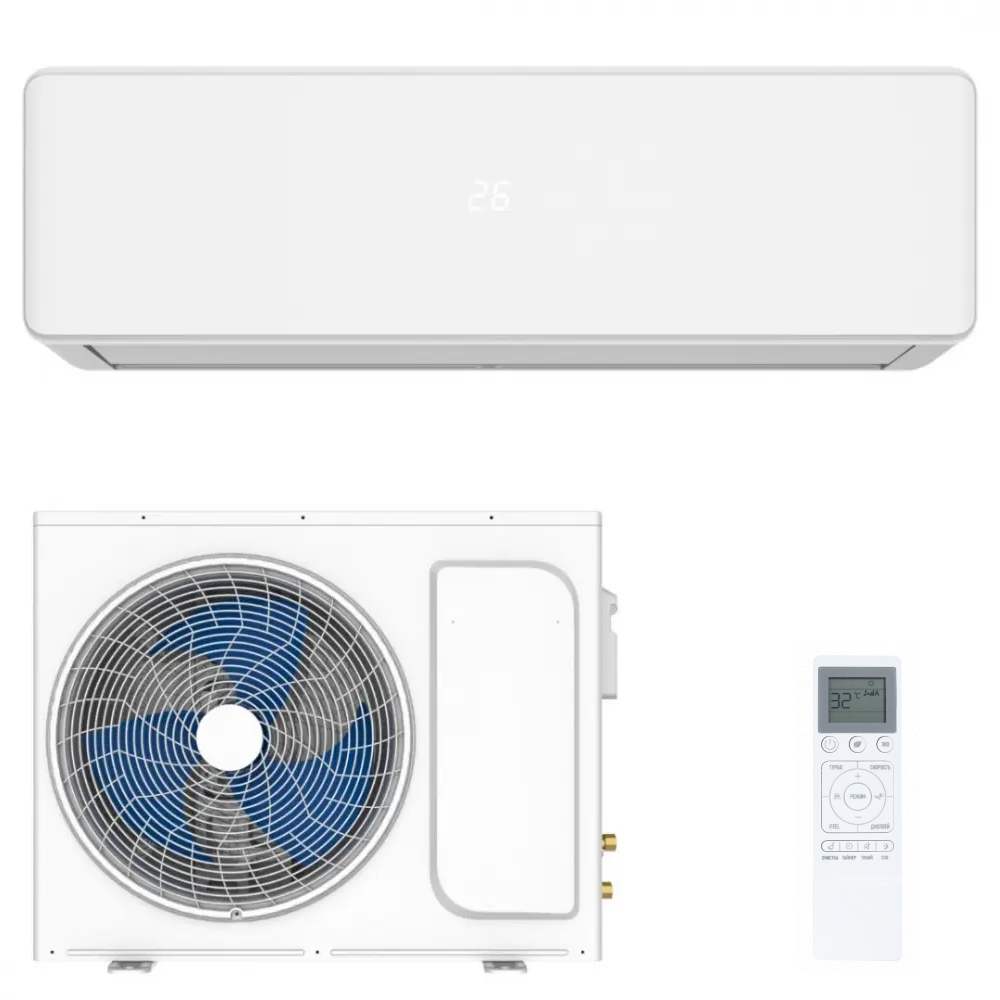 Настінний кондиціонер IDEA IPA-12HRM-FN8 SILVER Настінний кондиціонер IDEA IPA-12HRM-FN8 SILVER