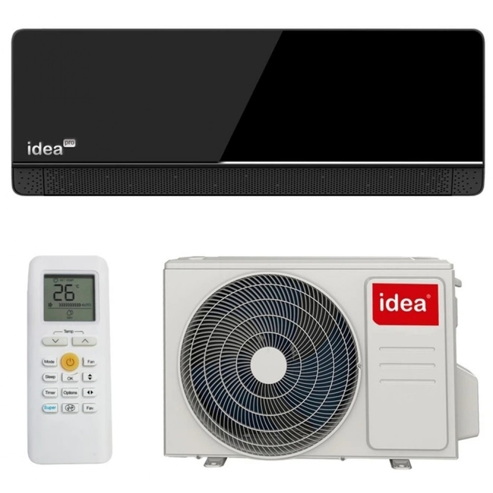 Настінний кондиціонер IDEA IPA-09HRM-FN8 BLACK