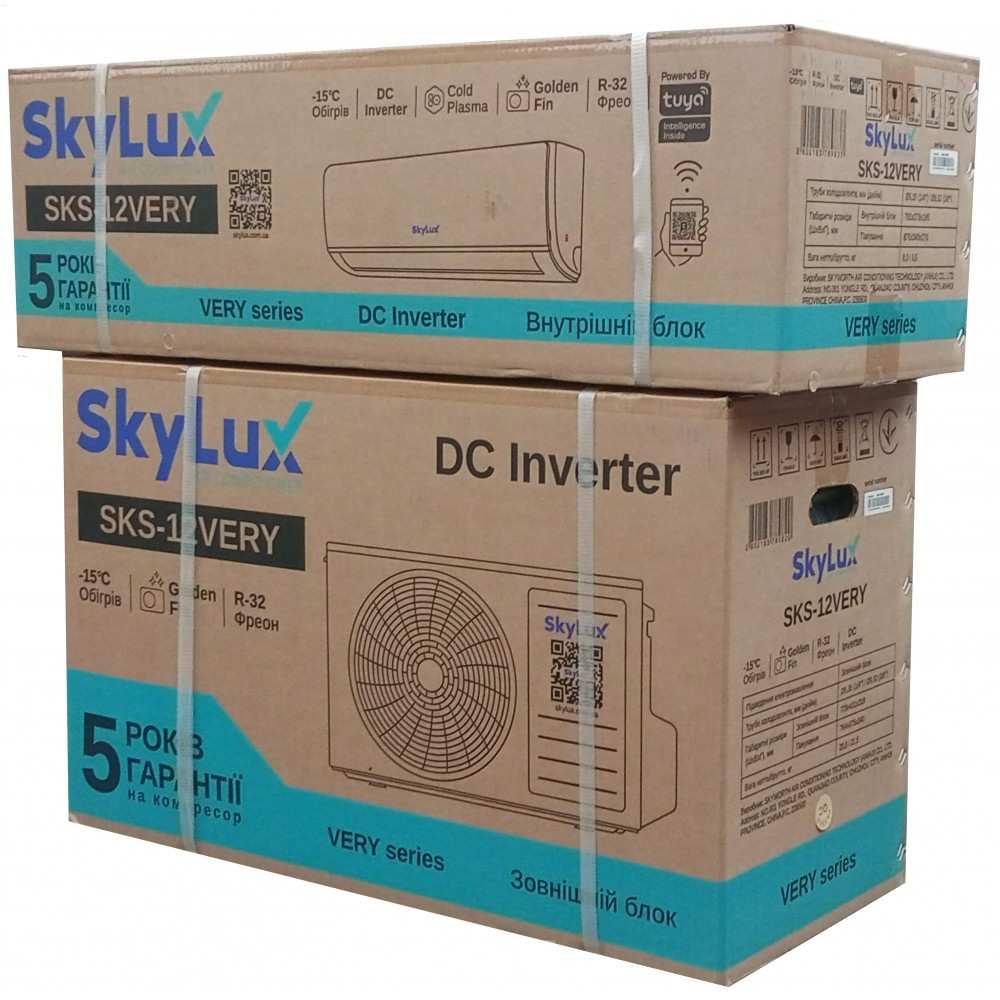 Кондиціонер настінний SkyLux SKS-12VERY