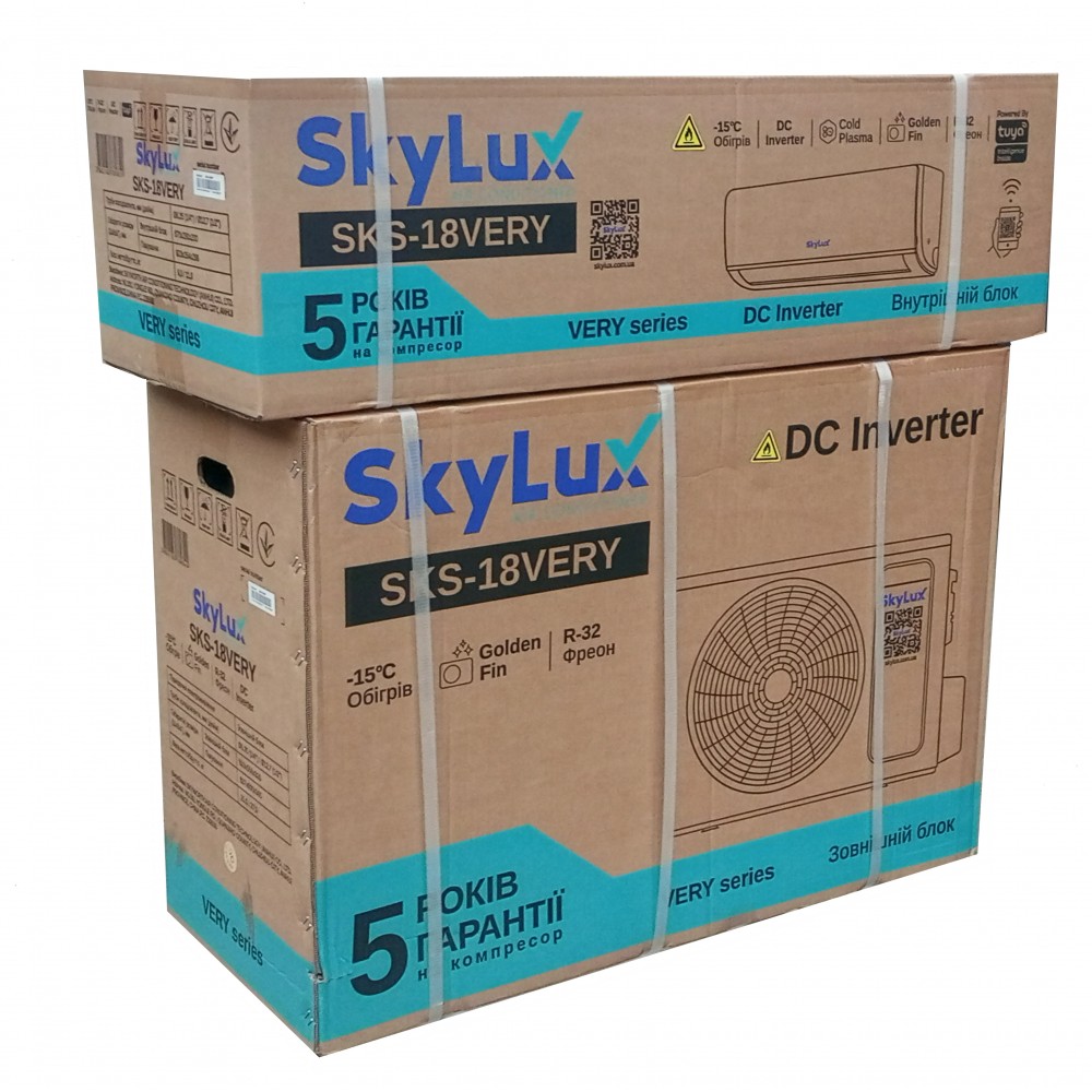 Кондиціонер настінний SkyLux SKS-18VERY