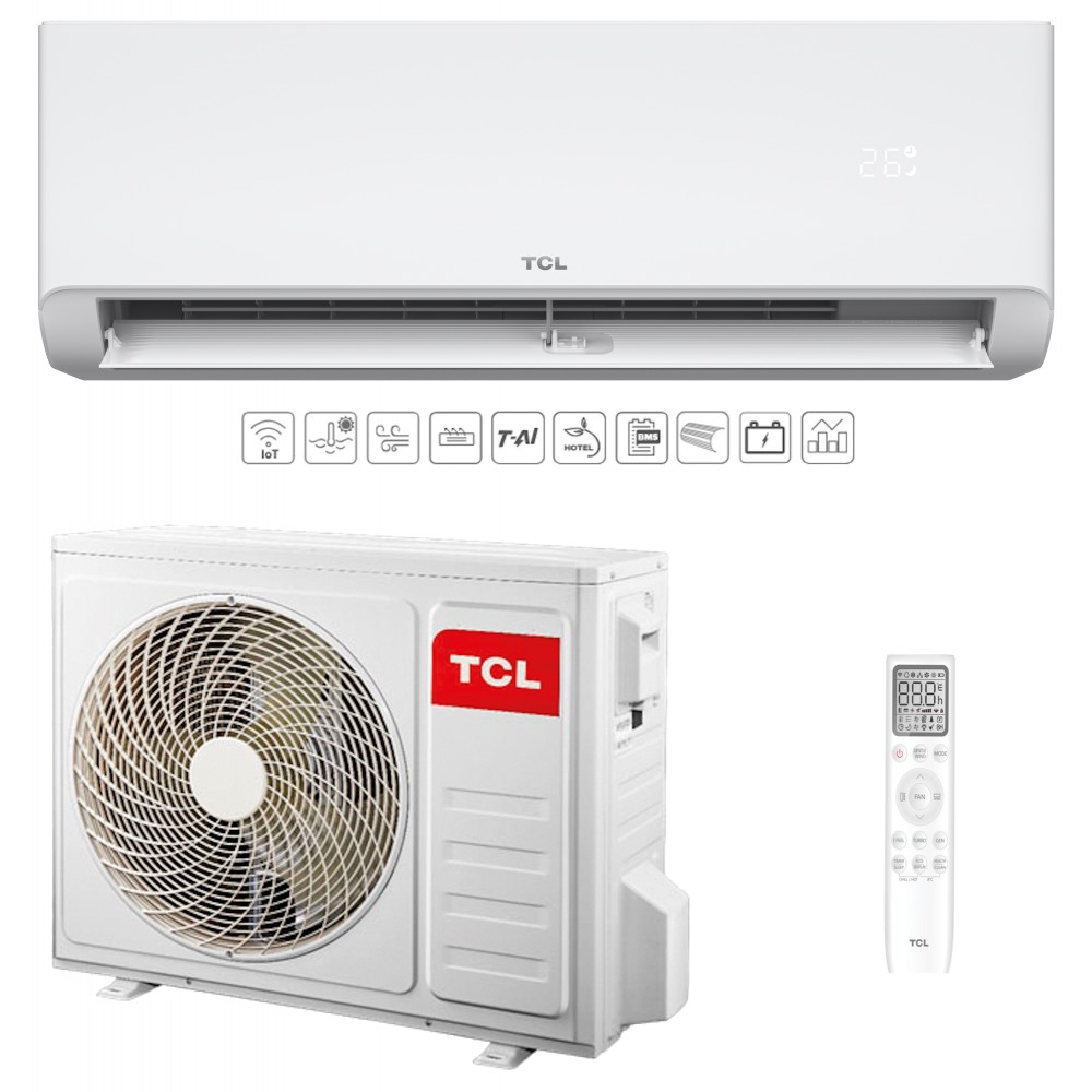 Кондиціонер настінний TCL TCL TAC-09CHSD/ZG11I Inverter R32 WI-FI