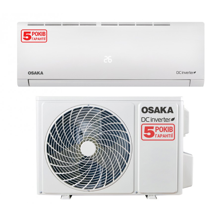 Настінний кондиціонер Osaka STV-09HH5 DC Inverter