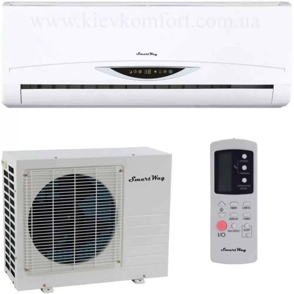 Кондиционер настенный SmartWay SAFN-12WSL5/SAN-12H
