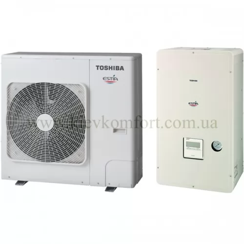 Тепловой насос TOSHIBA Воздух-Вода Estia 803XWHT6-E / 803H-E