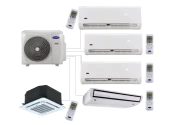 Мульти-сплит системы от 6 до 9 внутр. блоков