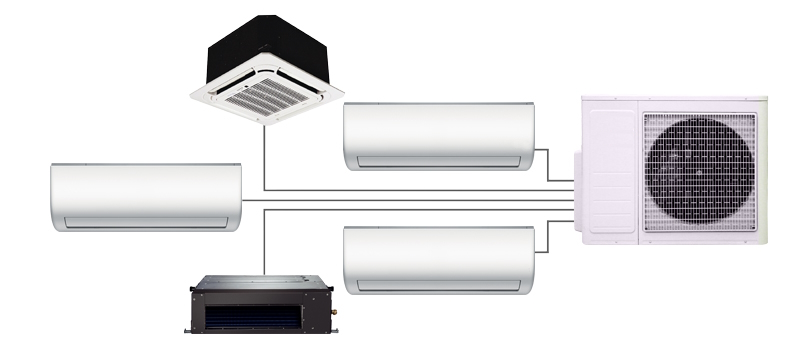 Мульти-спліт системи від 2 до 6 внутр. блоків, фото 2